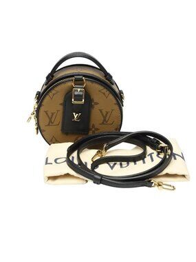 Louis Vuitton Monogram Reverse 2-way Bag Mini Bois Chapeau Shoulder